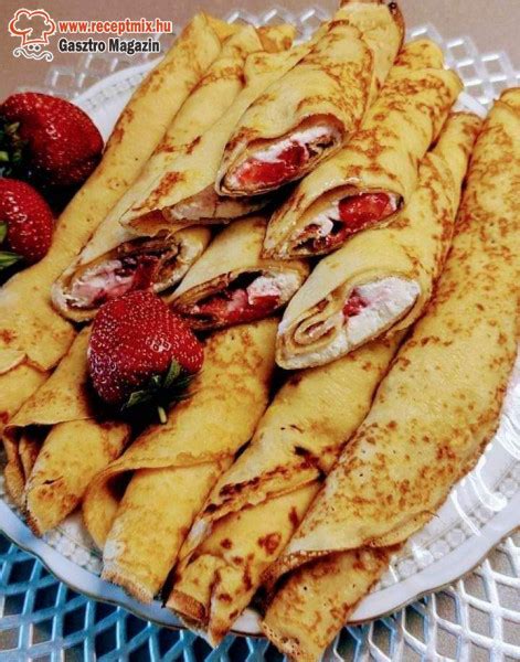 Epres palacsinta frissítő itallal