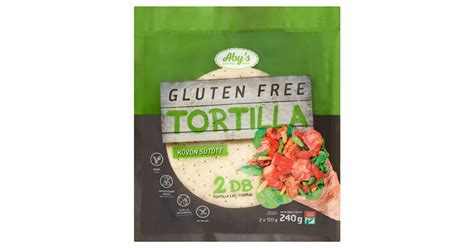 Gluténmentes tortilla összetevők