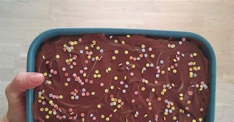 Texasi tepsis torta vegán változata