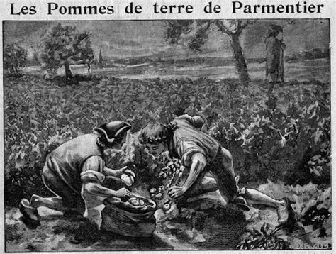 Antoine-Augustin Parmentier portréja és a burgonya