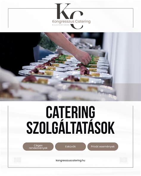 Catering szolgáltatások