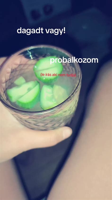 Uborka és a víz