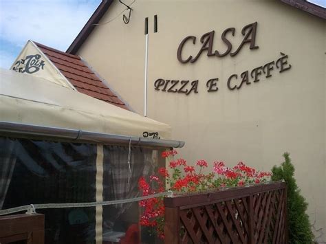 Casa Pizzéria & Étterem étlap borítója