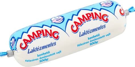 Vintage Camping sajt tömlős csomagolás és kifli