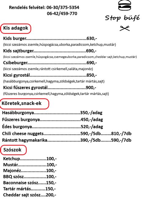 A Stop Cafe és Pizzeria Újfehértó épülete és környezete