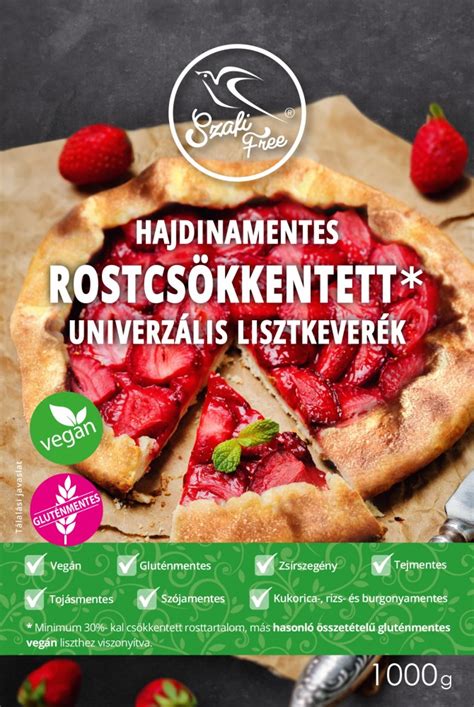 Szafi Free hajdinamentes univerzális lisztkeverék csomagolása