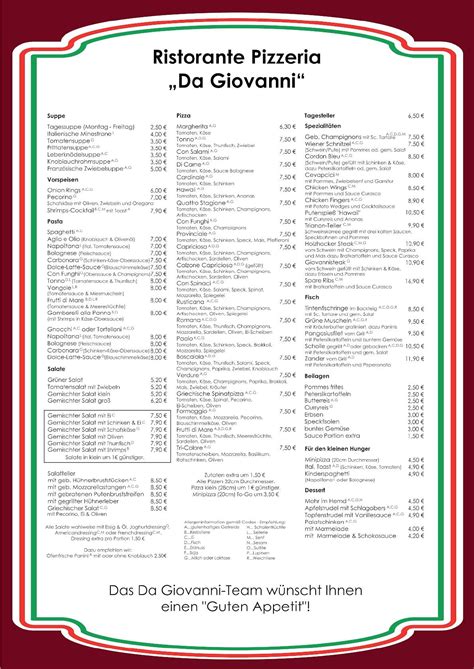 Da Giovanni pizza értékelések