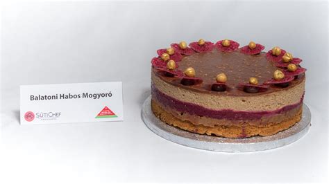 a kész Balatoni Habos Mogyoró szeletei