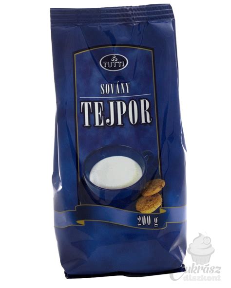 Tejpor a konyhában