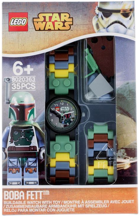 Boba Fett minifigura és az ébresztőóra összehasonlítása