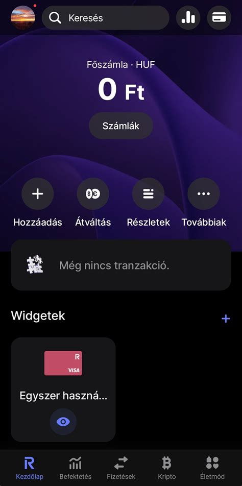 Mobilapplikáció felülete a tápanyag-összetétel kijelzésével