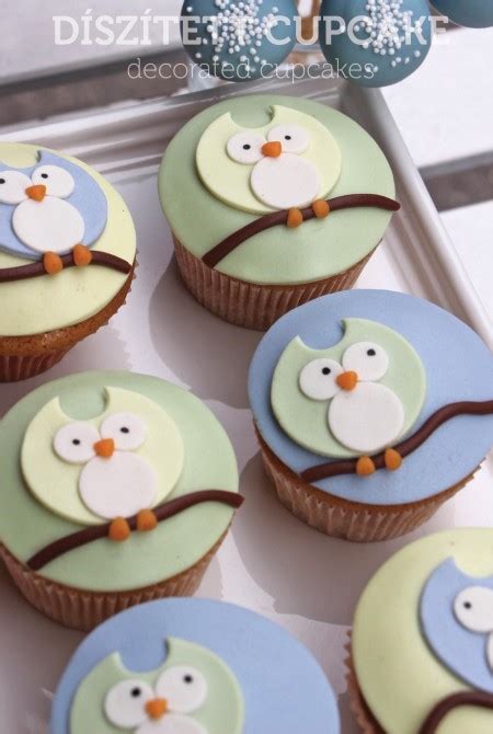 Díszített cupcake-ek