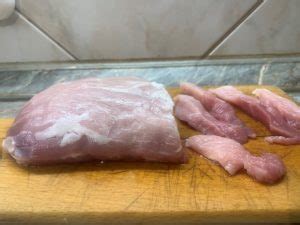 Hús szeletelése és zsebek kialakítása
