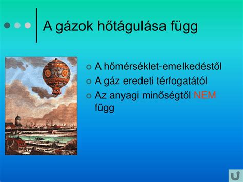 gázok hőtágulása és cseppfolyósodása grafikon