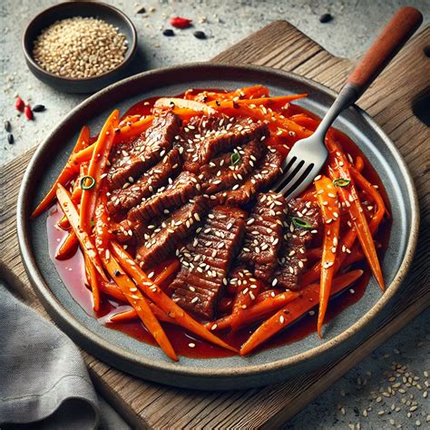 Koreai grillezett marha (Bulgogi)