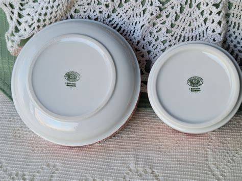 Bauscher Weiden porcelánok egy luxus étteremben