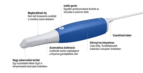 Intraorális scanner használata