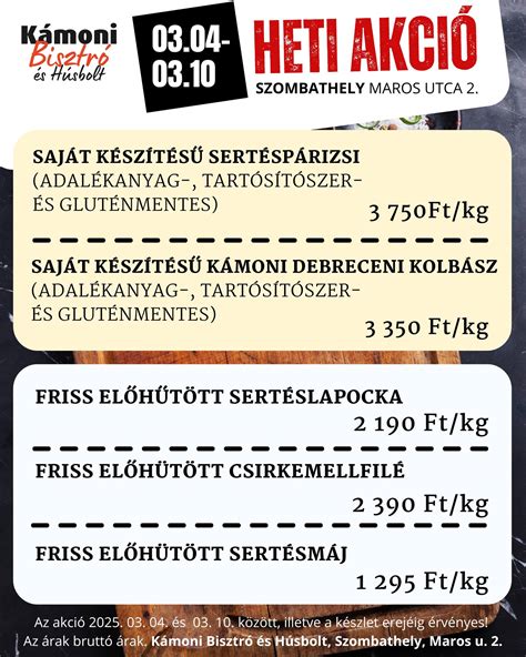 A Kámoni Bisztró jellegzetes házi szószainak bemutatása.
