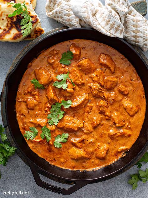 Chicken Tikka Masala tányérban