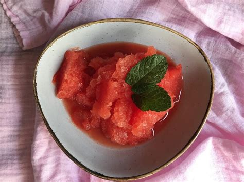 Görögdinnye és citrom sorbet