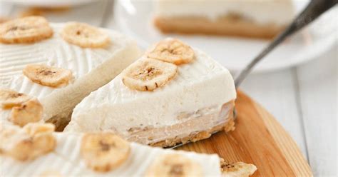 Banánszeletek a torta belsejében