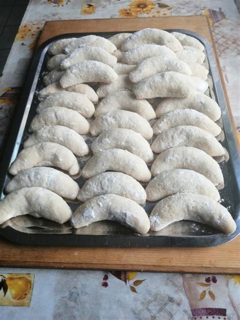 Hókifli tészta előkészítése