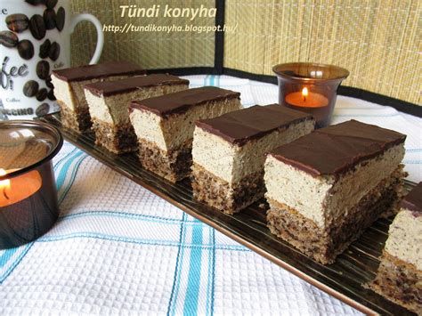 Kávés sütemény rétegekkel
