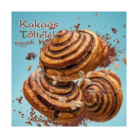 Kakaós töltelék eloszlatása a tésztán
