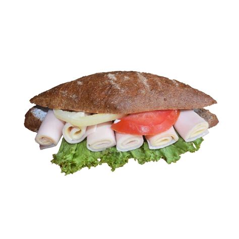 Teljes kiőrlésű kenyérből készült szendvics