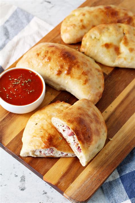 calzone elkészítése