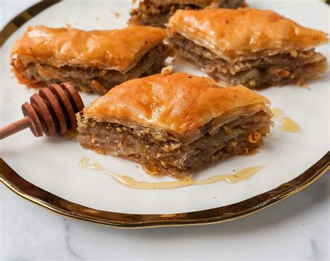 Baklava közelről
