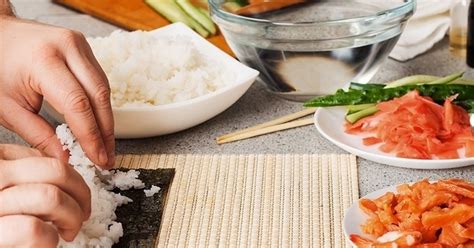 Sushi készítési technikák