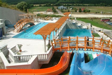 Demjéni Gyógyfürdő és Aquapark légifelvétel