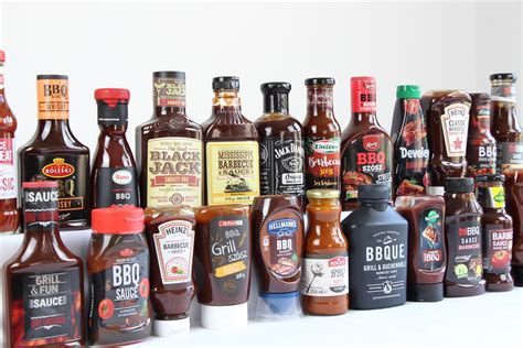 Különböző barbecue szószok