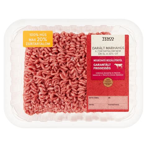Tesco marhahús kínálat