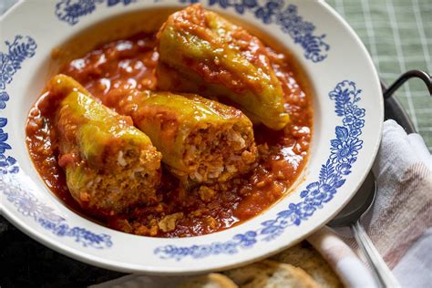 Töltött paprika darált borjúhússal