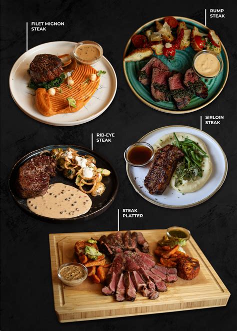 Tányéron lévő tökéletesen elkészített steak