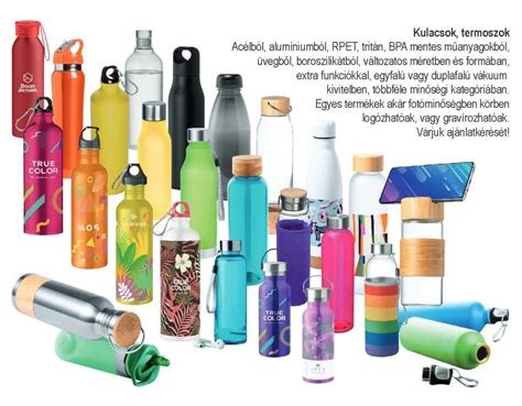 Környezetbarát kulacsok