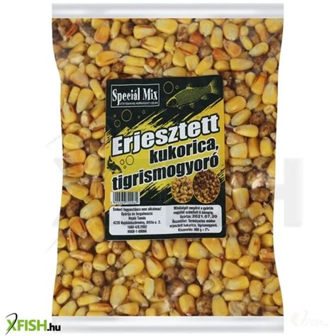 Erjesztett kukorica horgászathoz