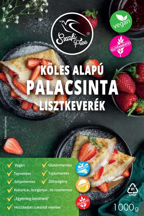 Laktózmentes palacsinta alapanyagok