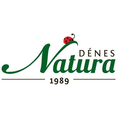 Dénes Natura logó és termékcsalád illusztrációja