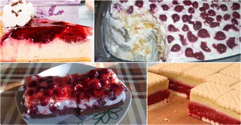 friss nyári mascarponés desszertek tálalva