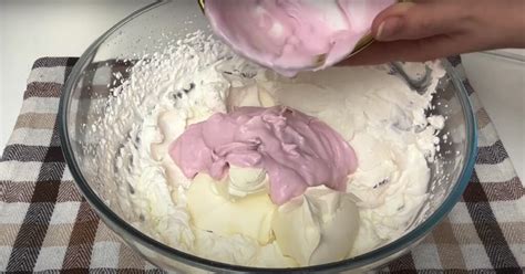 márványos gyümölcsös mascarpone krém előkészítése