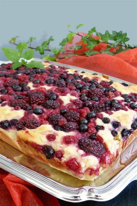 gyümölcsös sütemény