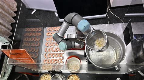 Robot által készített saláta