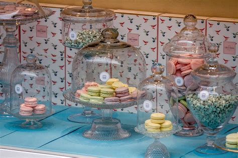A Chez Dodo cukrászda macaron kínálata