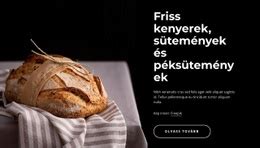 Frissen sült kenyér