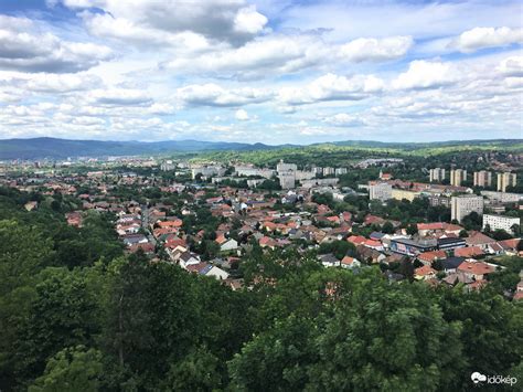 Miskolc látképe az ebédrendelés logóval