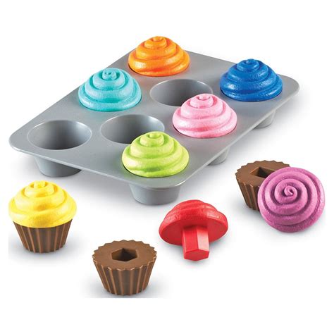 Different ways to play with sorting muffins