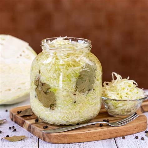 Fermentált káposzta a hűtőben